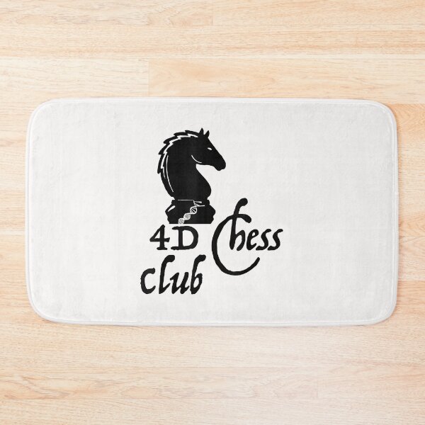 Item preview, 4D Chess Club Knight Chess Piece  designed and sold by LeonelJohnson.