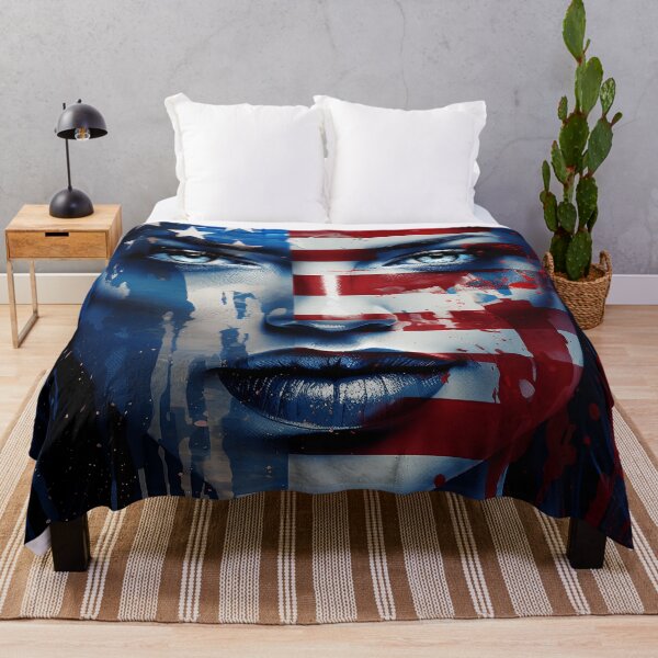 Item preview, American flag digital print in various mediums designed and sold by dcrc.