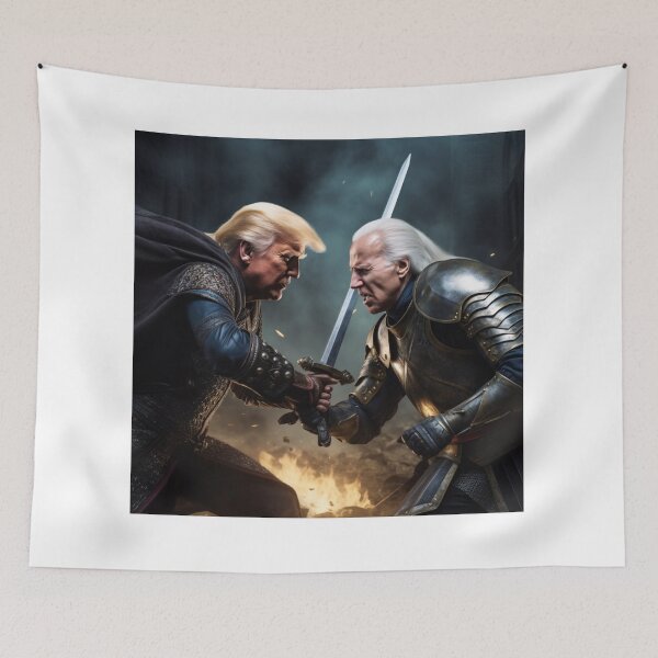 Item preview, Donald Trump and Joe Biden on Medieval Combat designed and sold by Demonik-Art.