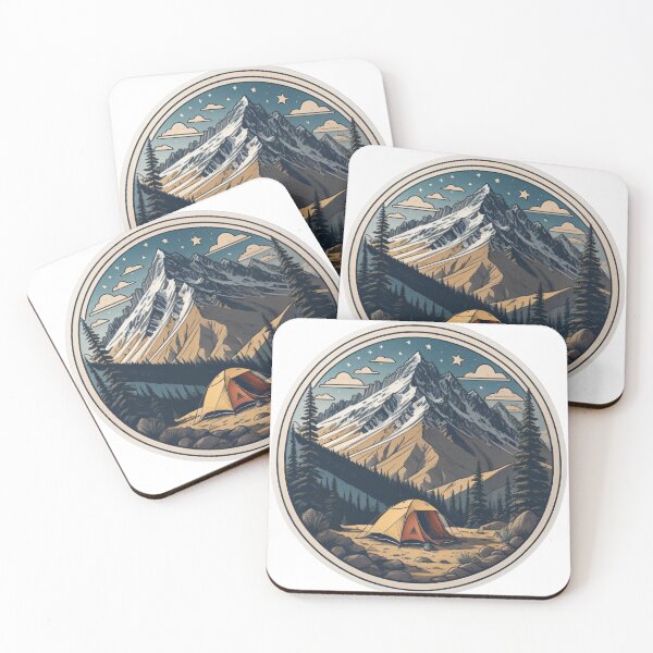 Item preview, Camping in the Mountains designed and sold by HarlanCreations.