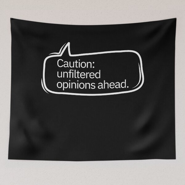 Item preview, Caution: Unfiltered Opinions Ahead designed and sold by pol255.