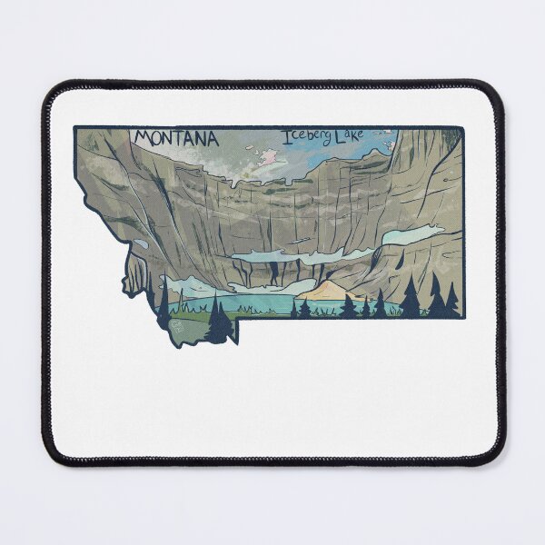 Item preview, Iceberg Lake Montana Design designed and sold by CharpyCo.