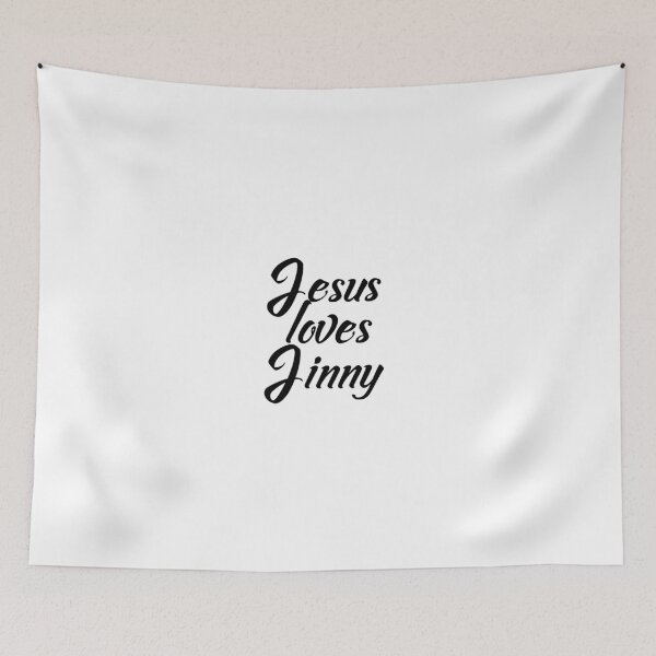 Item preview, Jesus loves Jinny designed and sold by Shalomjoy.