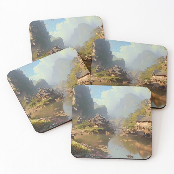 Item preview, Riverside Charm designed and sold by Electric-Canvas.
