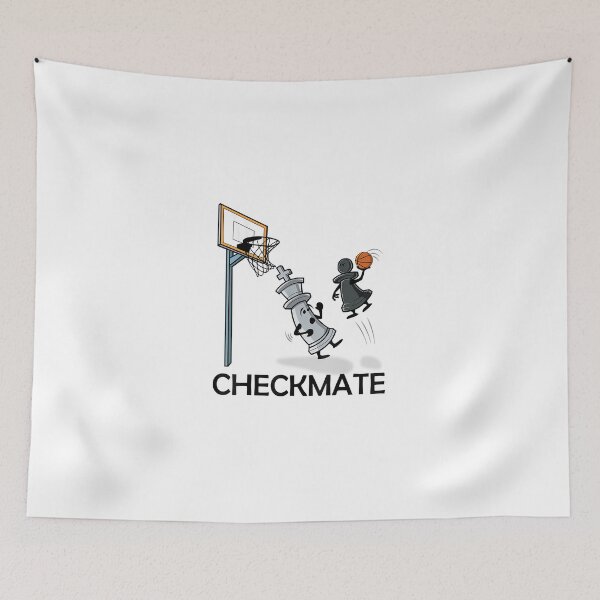 Item preview, Chess Player Chessboxing And Basketball Lover Checkmate  designed and sold by YolandaDobos.