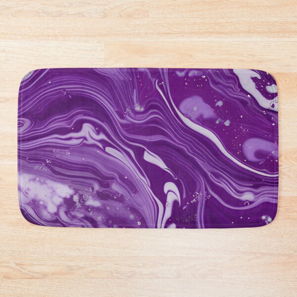 Item preview, Purple & White Marble Symphony #9 designed and sold by BirdsnStuff.
