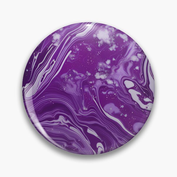 Item preview, Purple & White Marble Symphony #9 designed and sold by BirdsnStuff.