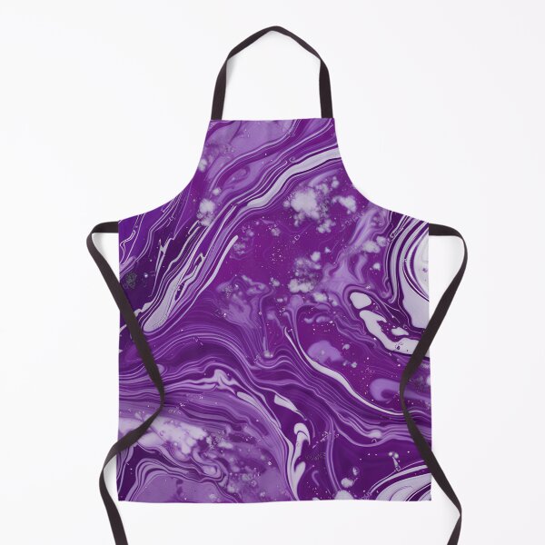 Item preview, Purple & White Marble Symphony #9 designed and sold by BirdsnStuff.