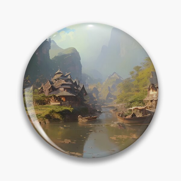 Item preview, Riverside Charm designed and sold by Electric-Canvas.