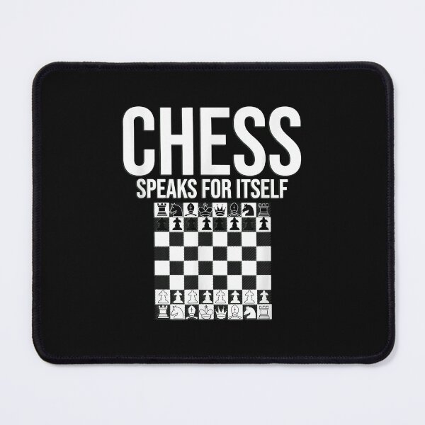 Item preview, Chess Speaks For Itself - Funny Chess designed and sold by YolandaDobos.