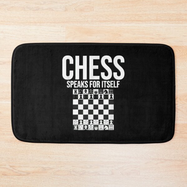 Item preview, Chess Speaks For Itself - Funny Chess  designed and sold by YolandaDobos.