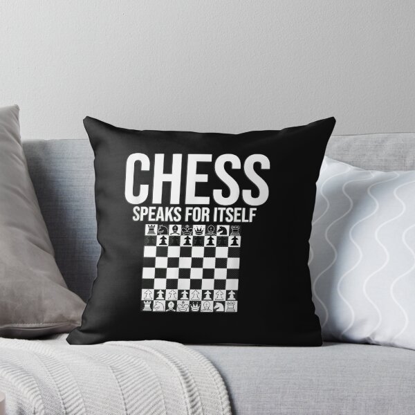 Item preview, Chess Speaks For Itself - Funny Chess  designed and sold by YolandaDobos.