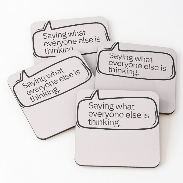 Item preview, Saying what everyone else is thinking designed and sold by pol255.
