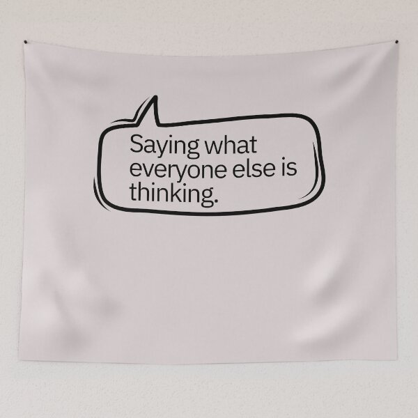 Item preview, Saying what everyone else is thinking designed and sold by pol255.