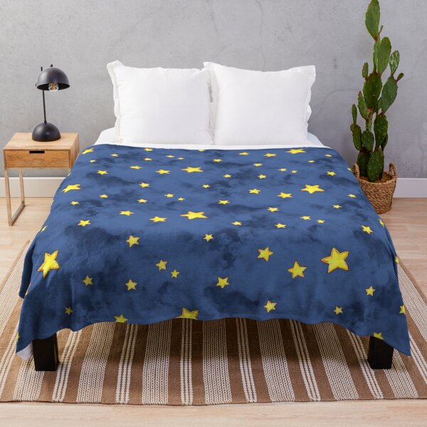 Artikelvorschau, Aquarellsterne auf der Galaxie mit blauem Himmel und dem Weltraum darüber hinaus entworfen und verkauft von Sockstomistic.
