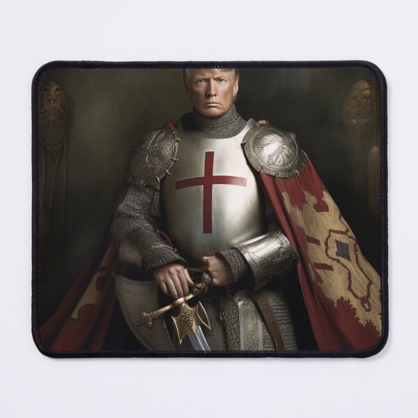 Item preview, Donald Trump as Medieval Knight designed and sold by Demonik-Art.