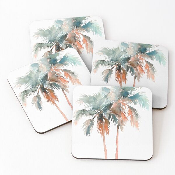 Item preview, Palm Trees Tropical Beach Paradise Vacation designed and sold by Lovegrass Prints.