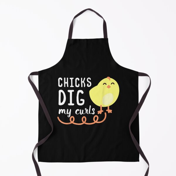 Item preview, Chicks Dig My Curls Funny Chicken Lover Gift Idea Children designed and sold by YolandaDobos.
