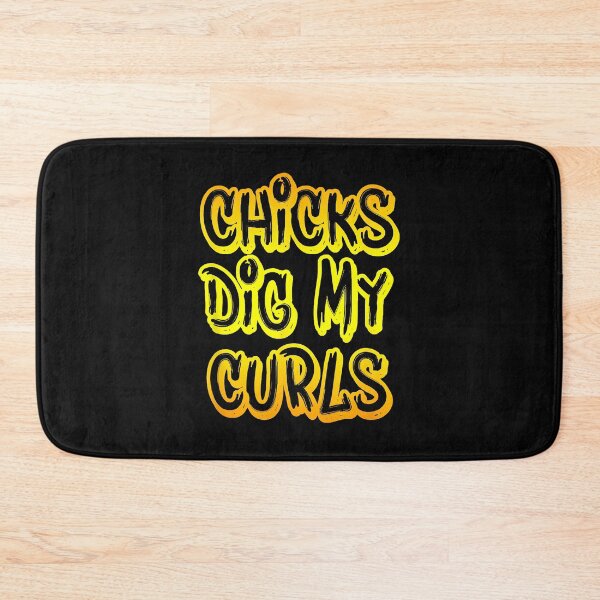 Item preview, Chicks Dig My Curls Toddler Curly Haired Kids  designed and sold by YolandaDobos.