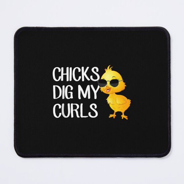 Item preview, Chicks Dig My Curls, Hair Toddler  designed and sold by YolandaDobos.