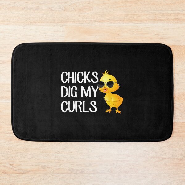 Item preview, Chicks Dig My Curls, Hair Toddler  designed and sold by YolandaDobos.