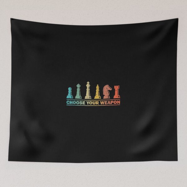 Item preview, Choose Your Weapon Funny Chess Gift For Chess Lover  designed and sold by YolandaDobos.