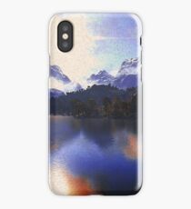 One day at the lake iPhone Case