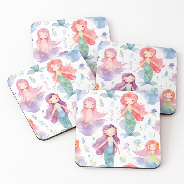 Item preview, Mermaids Pattern 12 designed and sold by DigitalPatternx.