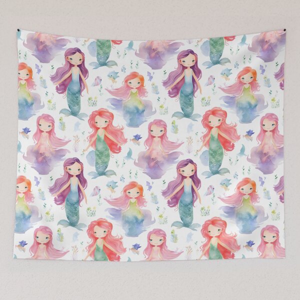 Item preview, Mermaids Pattern 12 designed and sold by DigitalPatternx.