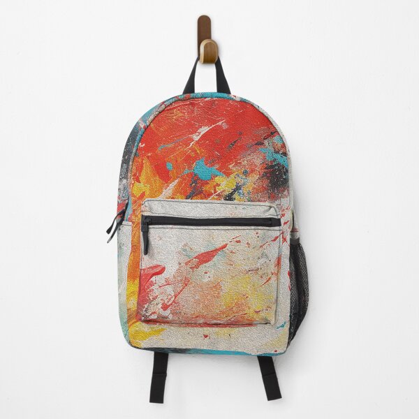 Item preview, Vibrant Abstract Red Blue and Yellow Splatters designed and sold by srgreen.