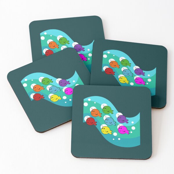 Item preview, Rainbow narwhals   designed and sold by hoiurara.