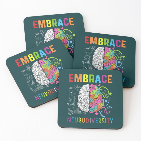 Item preview, Embrace Neurodiversity Brain Embrace ADHD Autism ASD   designed and sold by hoiurara.