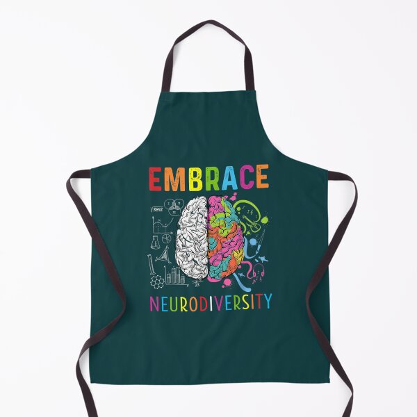 Item preview, Embrace Neurodiversity Brain Embrace ADHD Autism ASD designed and sold by hoiurara.