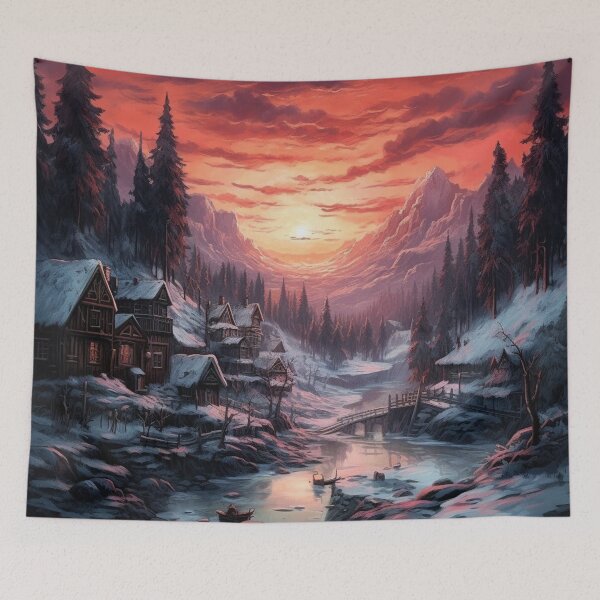 Item preview, Winter Village 1 designed and sold by Dawn van Doorn.