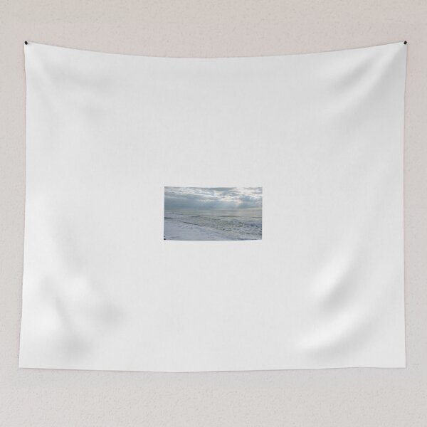 Item preview, Rhythmic Flow: River Sea with Clouds and Beautiful Music - Serene Illustration designed and sold by hjian8219.