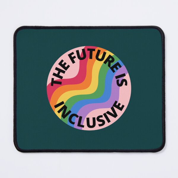 Item preview, The Future Is Inclusive Pride Rainbow Pink designed and sold by hoiurara.