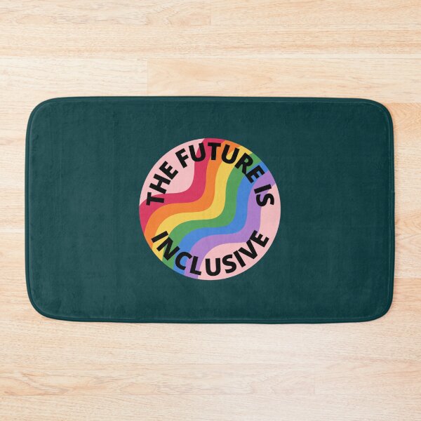Item preview, The Future Is Inclusive Pride Rainbow Pink   designed and sold by hoiurara.