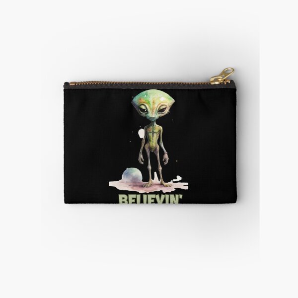 Item preview, Don't Stop Believin' Ufo Alien designed and sold by ArtFromBeyond.