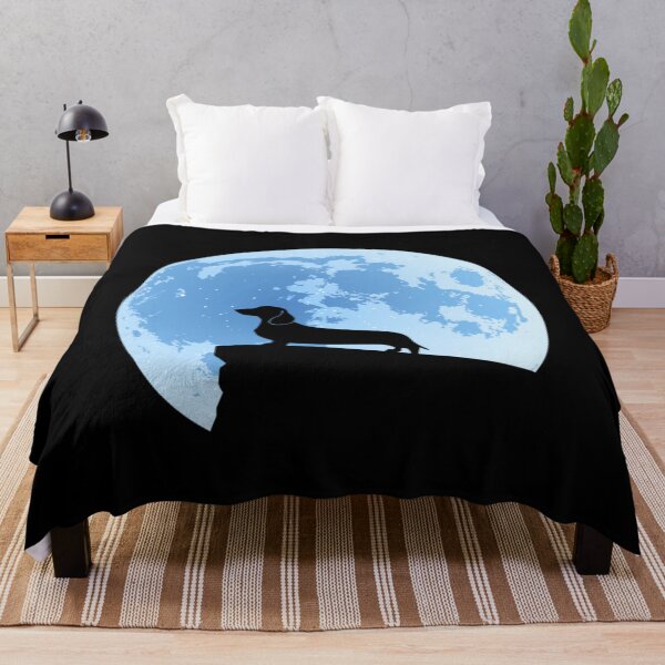 Item preview, Dachshund Moon Silhouette Nicker s® on Redbubble designed and sold by yutvlgskiz27.