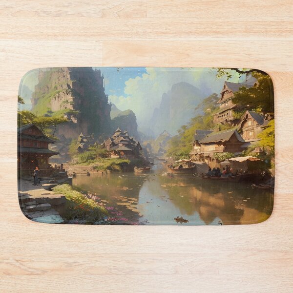 Item preview, Riverside Charm designed and sold by Electric-Canvas.