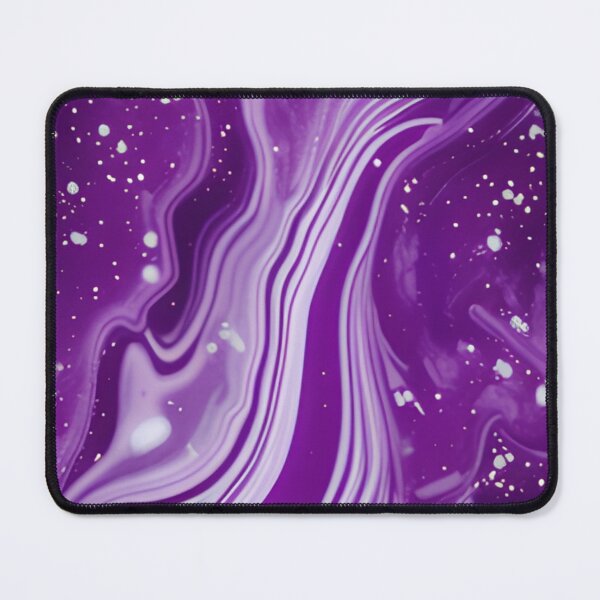 Item preview, Purple & White Marble Symphony #10 designed and sold by BirdsnStuff.