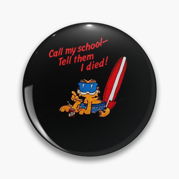Item preview, Garfield Skips School designed and sold by GabrielleBrochu.