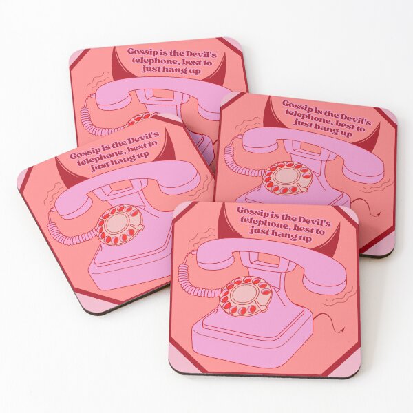 Item preview, Schitts Creek Gossip Is The Devil's Telephone designed and sold by Radio Society.