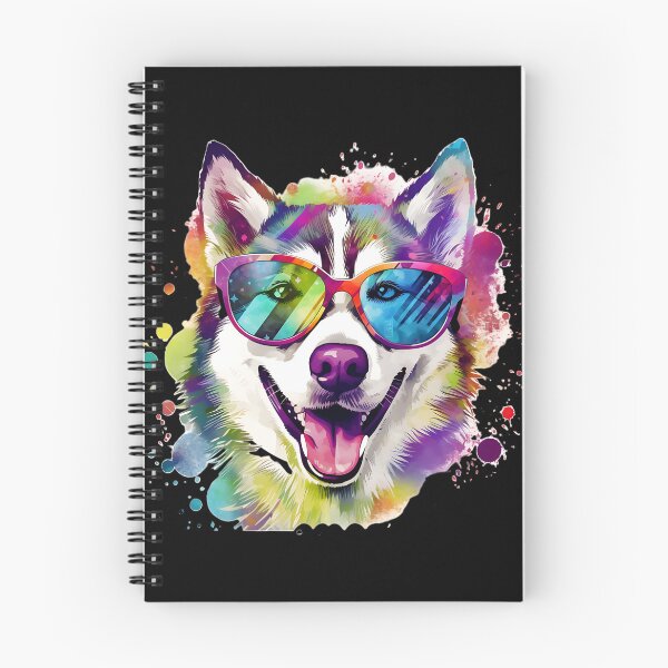 Item preview, Husky Dog With Glasses designed and sold by PETHAVEN20.