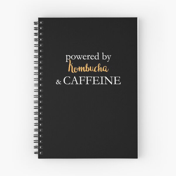 Item preview, Powered By Kombucha And Caffeine designed and sold by theredteacup.