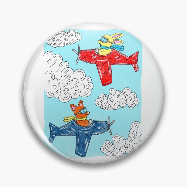 Item preview, Rabbit And Fox Pilot  designed and sold by missmann.