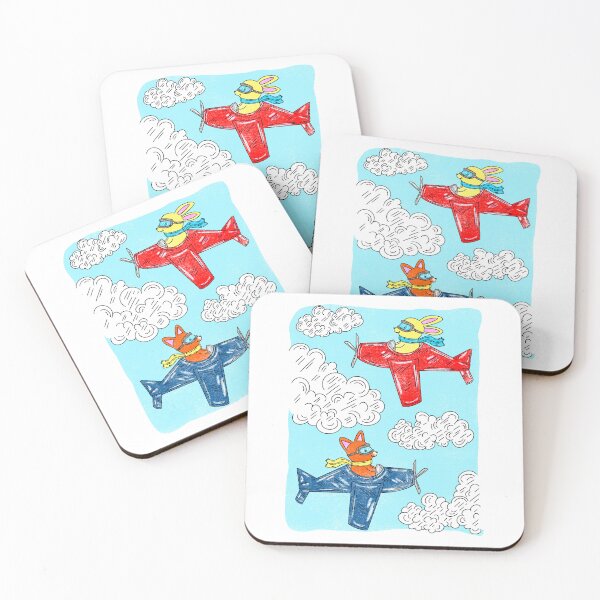 Item preview, Rabbit And Fox Pilot  designed and sold by missmann.