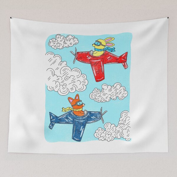 Item preview, Rabbit And Fox Pilot  designed and sold by missmann.