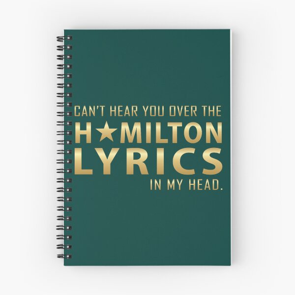 Item preview, Can_t hear you over the Hamilton lyrics in my head designed and sold by fileslye.