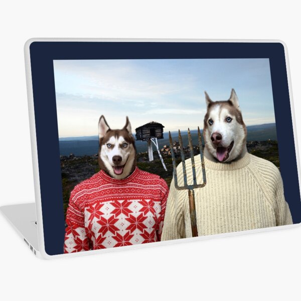 Siberian Gothic Laptop Skin
